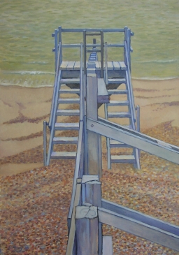 Steps over Groyne