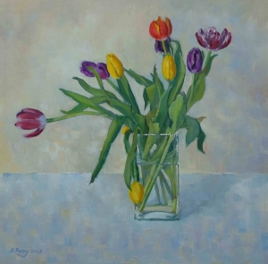 Wavy Tulips
